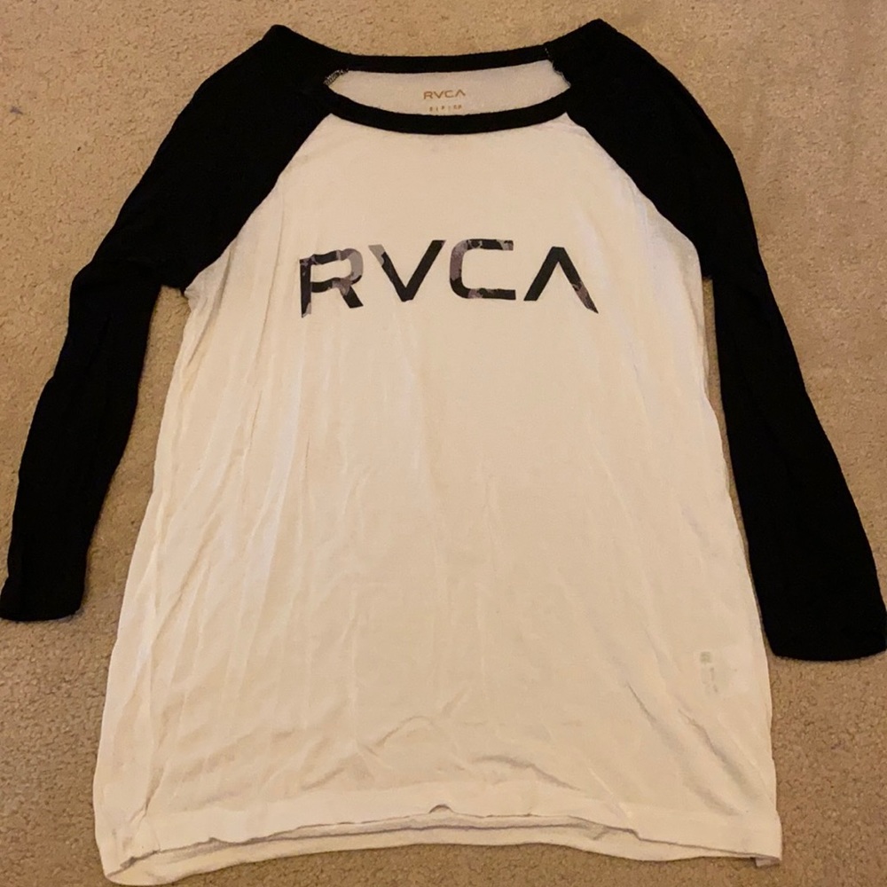 RVCA baseball tee-long sleeve